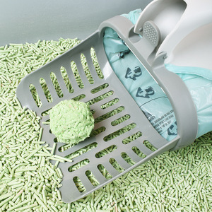 Vente en gros Pelle à litière pour chat Pelle à litière pour chat en plastique durable et personnalisée avec sac - Product Image 4