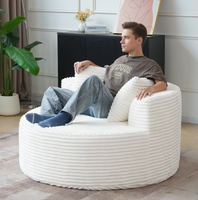 Canapé-lit en tissu velours Chesterfield moderne, confortable, multifonctionnel, solution une place, salon, pas de montage requis