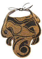 Collier Bohème Brodé Perles Bijoux Femme Design Unique Cadeau Américain Pendentif Fête Logo Personnalisé Multicolore