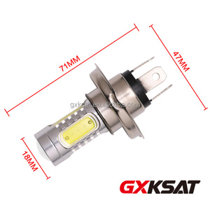 GXKSAT Ampoule de phare de voiture et de moto, ampoule halogène H4/HS1, ampoule LED 7,5W 12-24V - Product Image 5