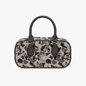 Brand New Customized <strong>pink</strong> Camo Printed Design PU Leather Handbag Fashion <strong>Womens</strong> Tote Bag Cloud Camo Zipper Travel <strong>Wallet</strong> - Product Image 5