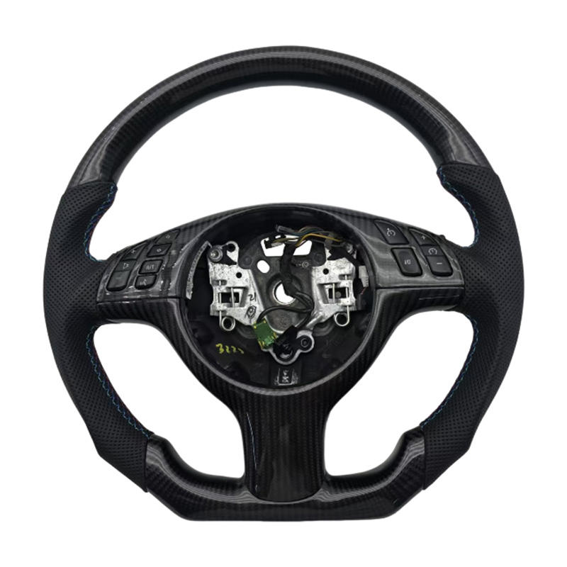 หนังเจาะรู + คาร์บอนไฟเบอร์ + เย็บ M