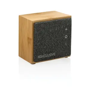 Enceinte sans fil Wynn en bambou 5W, gadgets durables - Product Image 1