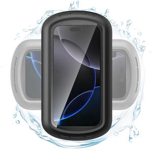 Lamicall STRY02 Custodia Impermeabile per <span class=keywords><strong>Telefono</strong></span> con Audio Migliorato, Supporto da Parete Regolabile a 360°, Schermo HD Touch per il Bagno - Product Image 1