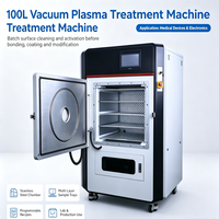 Machine de traitement de surface par plasma sous vide CT100L pour l'activation et la décontamination des surfaces de composants semi-conducteurs, de circuits imprimés et de pièces médicales