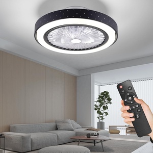 2024 New 3 Màu Sắc Quạt Trần Với Đèn Và Điều Khiển Từ Xa Với 7 Abs Lưỡi Vô Hình Quạt Trần Cho Phòng Khách - Product Image 2