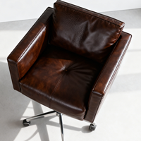 Simili cuir PVC super doux à motif grain de cuir de vachette 830G pour mobilier de maison élégant, idéal pour canapé, sac et décoration