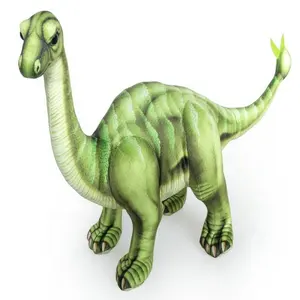 热卖逼真的毛绒恐龙玩具模拟顺龙恐龙毛绒玩具