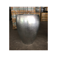 Ensemble de moules pour pots de fleurs 3 et 4 pièces, durables, écologiques, légers, en fibre de verre, toutes saisons, multi-styles, pots de jardin d'extérieur