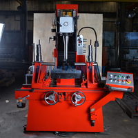 Machine d'alésage et de fraisage verticale HOWANN BM160 pour blocs-cylindres de moteur, 3 axes, moteur AC 3kW, précision H7