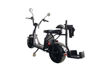 Trottinette Électrique à Deux Roues 3 Plus HR2 Golf Holder 2000W 60V 12Ah Batterie Lithium Étanche Moteur Sans Balais Éclairage LED 80kg