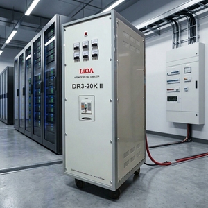 Reliable 20kVA 3 Phase AC Automatic <b>Voltage</b> <b>Regulator</b> DR3-20KII <b>Stabilizer</b> for Medical Equipment and Industrial Production Line - Product Image 1