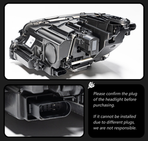 Nouveaux phares LED 12V style Maybach 6000K pour Mercedes Classe E W213 2016-2020 avec feux de jour séquentiels (DRL) améliorés - Product Image 3