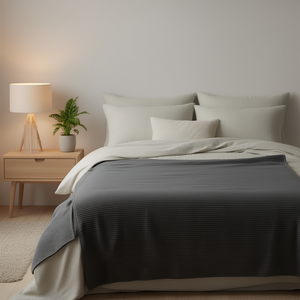 Couverture double Carla Depot, taille matrimoniale, réversible, en polaire sherpa, pour toute l'année - Product Image 2