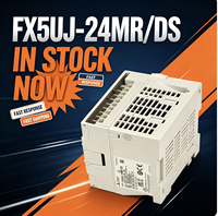 FX5UJ-24MR/DS Funciona Solo con 24V CC - PLC de Nivel Básico con Ethernet, 24 Salidas de Relé I/O