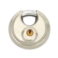 Vente chaude 90mm Serrure à cylindre de sécurité #201 Acier inoxydable Toutes les tailles Disque antirouille Serrure en laiton Code Méthode de déverrouillage Fabriqué en Chine