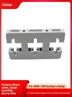 Isolateurs de barre omnibus K3-280L, support de fixation pour barre en cuivre triphasée, armoire de distribution basse tension, rangée simple, OEM ODM