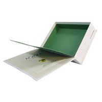 Ingrosso scatola magnetica pieghevole nera di lusso Custom per la spedizione di vestiti pieghevoli in scatola di cartone scatola regalo