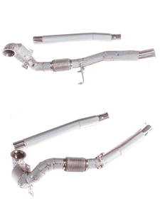 Pour 18 <span class=keywords><strong>Audi</strong></span> <span class=keywords><strong>S3</strong></span> 2.0 système d'échappement <span class=keywords><strong>Quattro</strong></span> quatre tuyaux d'échappement avec tuyau d'échappement Cat Down avec isolation - Product Image 5