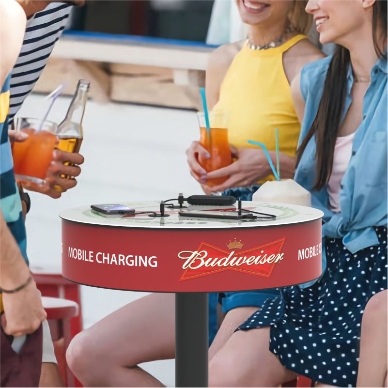 SOHO advertising table charging table