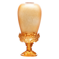 Photophore en verre givré violet, support de bougie décoratif floral en relief, idéal pour mariage romantique et décoration intérieure