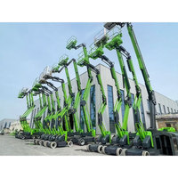 Haute qualité peut être utilisé pour la cueillette de cerises plate-forme de travail aérien ascenseur aérien sur chenilles bras d'escalade Type grue ascenseur