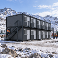 Maison préfabriquée moderne de haute qualité, étanche et isolée, de 2,896 m de haut, pour le Moyen-Orient
