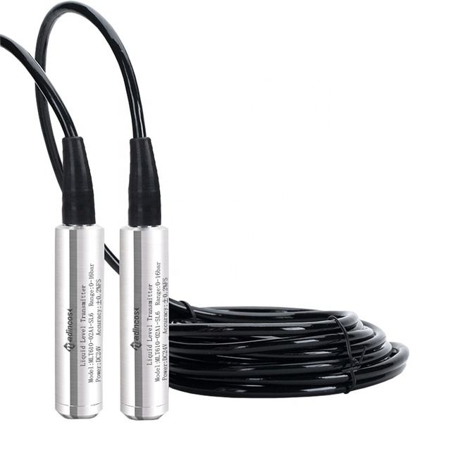 MADINCOS MLT610:0.2% High Quality Submersible IP68 Hydrostatic Water Level Transmitter Water-proof Stainless Steel Level Sensor