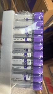 Trummed médico desechable PET plástico vacío 4ml púrpura <span class=keywords><strong>EDTA</strong></span> <span class=keywords><strong>K3</strong></span> tubo de recolección de muestras de sangre - Product Image 3