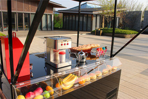 Triciclo Eléctrico de 3 Ruedas Personalizado para Venta de Comida, Bicicleta Móvil para Café, Carrito de Comida Callejera con Refrigerador, Kiosco de Catering para <span class=keywords><strong>Europa</strong></span> y EE. UU. - Product Image 6