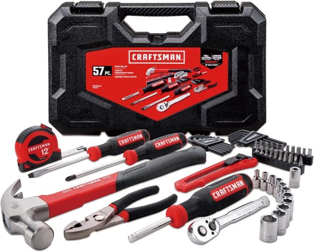 OEM Factory Price Professional 57 Piece Home Tool Kit Mechanics Tools Kit