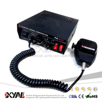 Sirena de Advertencia de Emergencia Federal Signal Serie PA300 de 150W para Autos, 12V 24V, Accesorios para Vehículos