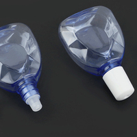 Los fabricantes suministran 10ML botella dispensadora de líquido transparente botella de gotas para los ojos botella de plástico