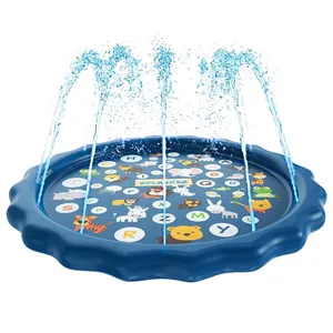 A-Z Air Mainan Menyenangkan Balita Laki-laki Perempuan Anak-anak Luar Ruangan Pesta Splash Pad Bayi Air Tikar Kolam Mainan Sprinkler Bermain Tikar