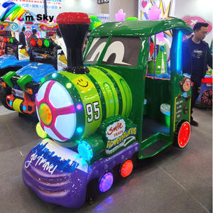 Train interactif familial attrayant pour enfants, manège intérieur en fibre de verre à monnayeur, jeu d'amusement M <span class=keywords><strong>SKY</strong></span> - Product Image 1