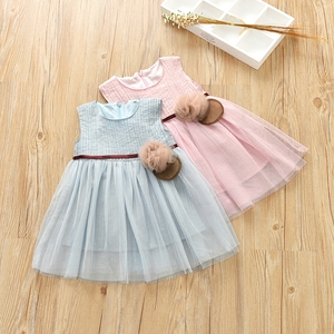 Proveedor Chino de los Últimos Diseños de Vestidos, Vestidos de Tutú Casuales Unisex para Bebés, 100% Algodón Transpirable, Venta al Por Mayor de Verano - Product Image 5