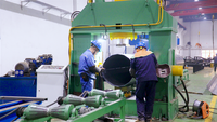 Nouvelle machine automatique 2026 pour la fabrication de poteaux d'éclairage public de grand diamètre pour gros tuyaux en acier