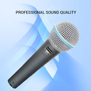 <span class=keywords><strong>Precio</strong></span> barato BETA-58 Micrófono de voz de estudio de mano Sistema de micrófono de conferencia dinámico con cable profesional con bolsa de cuero - Product Image 6