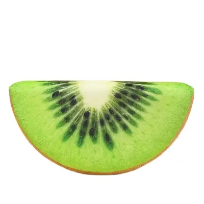 Fruit Simulation Watermelon Plush Toy Slice Orange Sponge Cushion Kiwi Grapefruit Cushion Bag Pendant