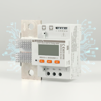 Medidor de Energía CC Acrel DJSF1352-D-600, Monofásico 0-600A, Modbus, Riel DIN, para Carga de Vehículos Eléctricos, Monitoreo Solar, Clase MID 1.0