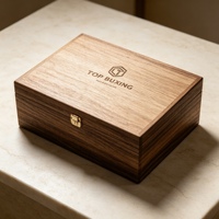 Boîte à cigares en bois avec logo personnalisé, doublure en cèdre, fermeture à charnière en métal, pour collectionneur de cigares de luxe, cadeau de luxe pour gentleman