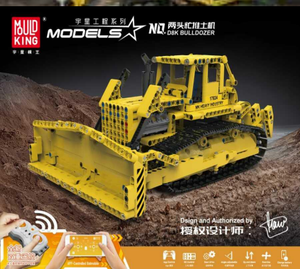 Kit de construction en plastique Mould King Decker Bulldozer modèle 970 pour les enfants de 8 à 13 ans, jouet de construction non assemblé - Product Image 3