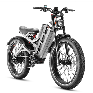 Vélo électrique 3000 72V 50Ah, moteur double, suspension intégrale, pneus larges, tout-terrain, haute vitesse, 26 pouces - Product Image 4