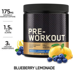 Bubuk sebelum latihan dengan Creatine Beta-Alanine kafein Keto Friendly Preworkout suplemen energi olahraga nutrisi - Product Image 2