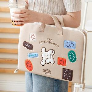 Сумка для ноутбука в Корейском стиле с аппликацией - Product Image 4