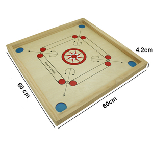 Large 35inch Full Size <strong>Carrom</strong> <strong>Board</strong> Game with <strong>Wooden</strong> Pieces and Coins Custom Logo Printed <strong>Board</strong> for Adult Usage - Product Image 2