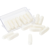 Capsules vides de gélatine d'os de boeuf de taille personnalisée de haute qualité, transparentes, claires et blanches