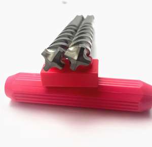 5pcs SDS Plus Carbide Tip 2 Cutting <b>Drill</b> <b>Bits</b> Set Electric Rotary Hammer <b>Drill</b> <b>Bits</b> <b>for</b> <b>Concrete</b> Drilling - Product Image 2