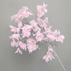 เครื่องประดับต้นคริสต์มาสรูปดอกกุหลาบสีชมพูสุดหรู แจกันคริสตัลรูปดอกบัวระยิบระยับ ของขวัญงานแต่งงานสุดสมจริง ของขวัญวันวาเลนไทน์ - Product Image 4