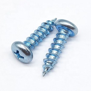 Herrajes Saitong con Certificación TUV # Tornillo Autorroscante Phillips de Cabeza Pan de 8x1 pulgadas para Chapa Metálica en Soluciones de Ductos HVAC - Product Image 1